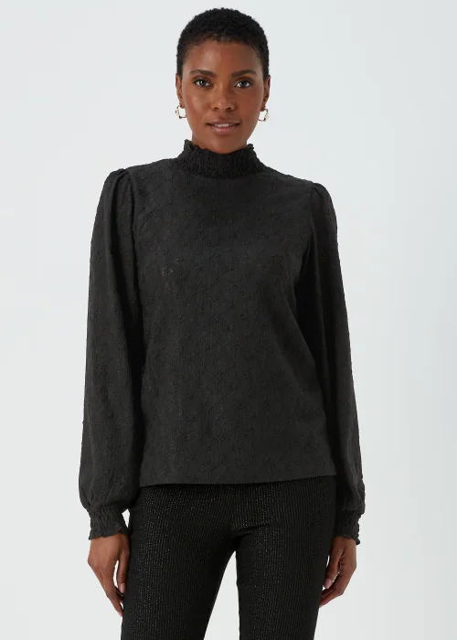 Black Star Cutwork Top - Size 8 Image 1