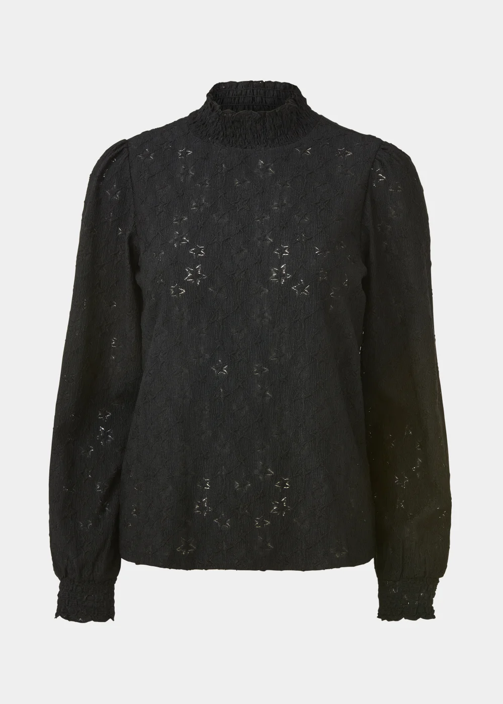 Black Star Cutwork Top - Size 8 Image 5