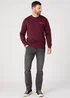 Wrangler Dark Grey Regular Fit Jeans - 30S Image 1