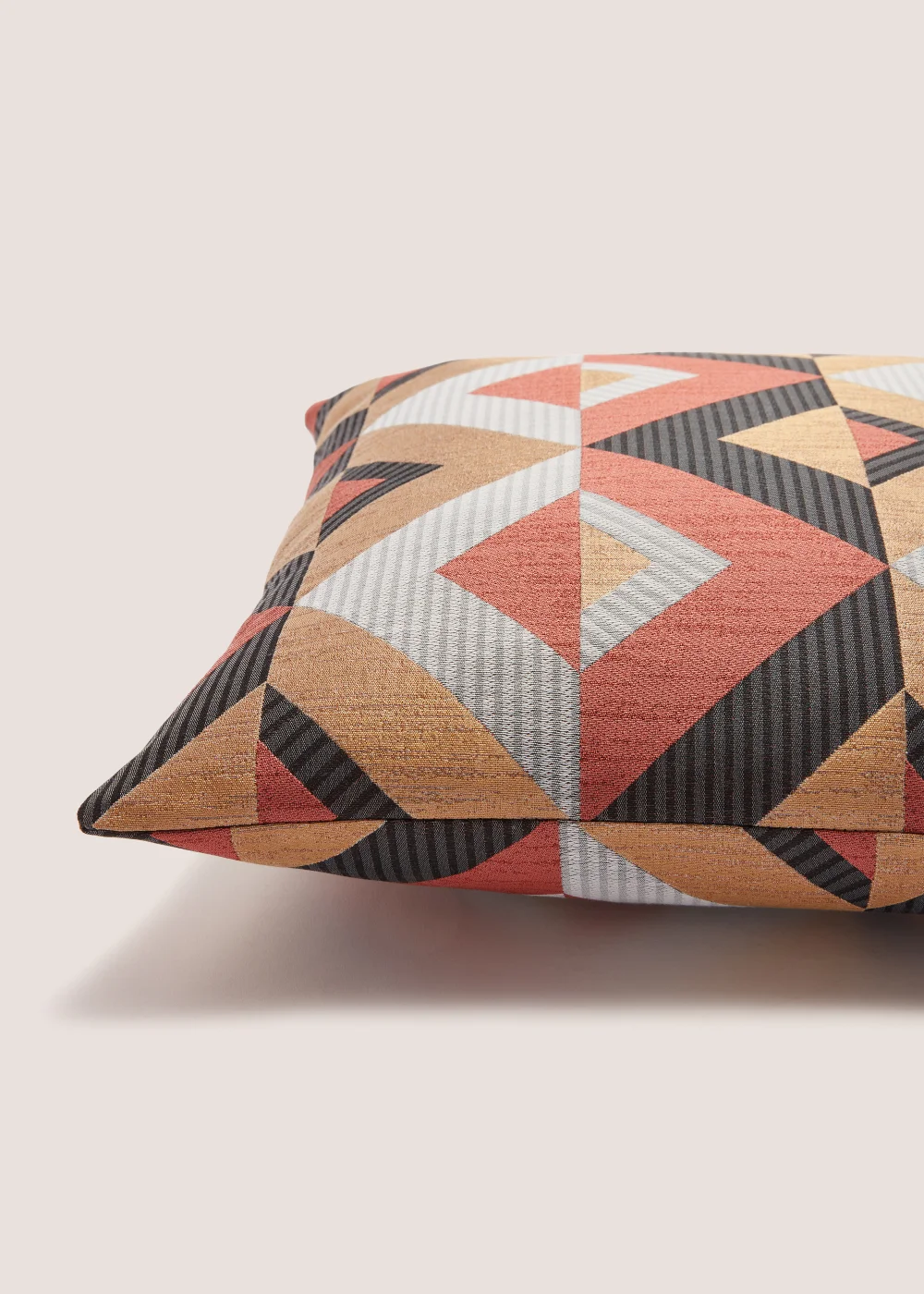 Multicoloured Diamond Cushion (43cm x 43cm) Image 2