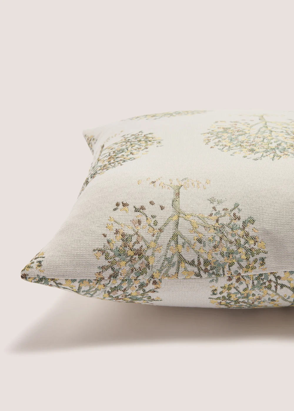 Green Tree Jacquard Cushion (43cm x 43cm) Image 2