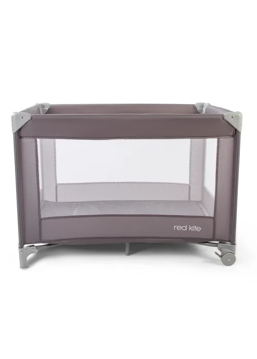 Red Kite Sleeptight Travel Cot Grey (70cm x 99cm x 70cm) - No Size Image 1