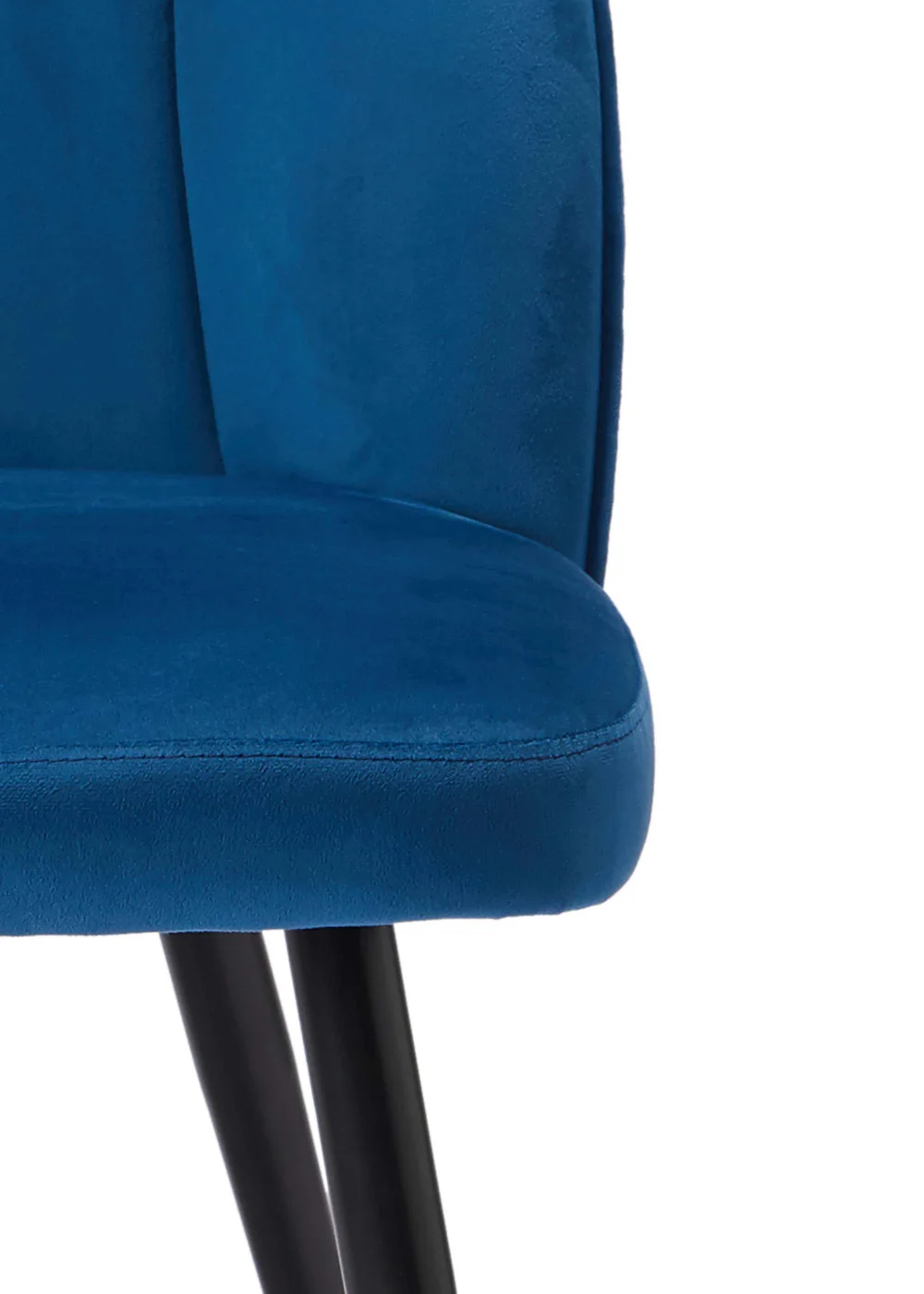 LPD Furniture Set of 2 Orla Dining Chairs Blue (815x625x540mm) - No Size Image 4