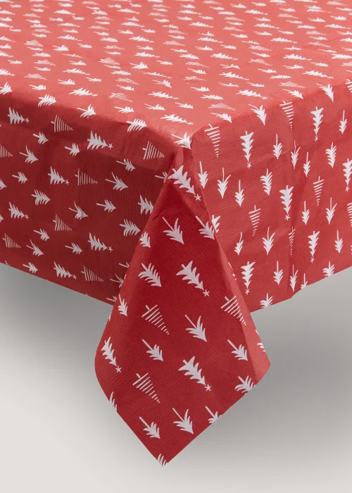 Red Tree Tablecloth (120cm x 180cm) Image 1