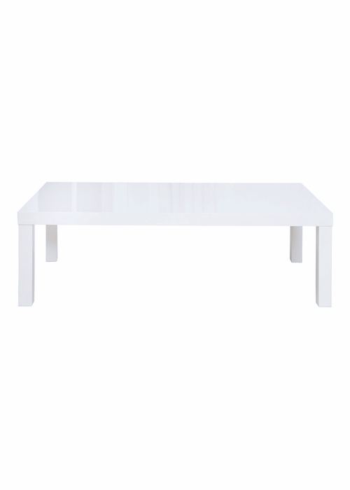 LPD Furniture Puro Coffee Table White (370x597x1200mm) - One Size Image 2