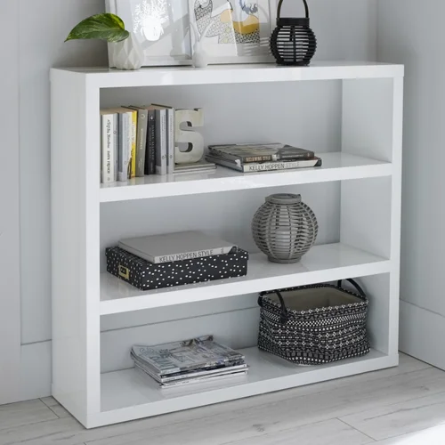 LPD Furniture Puro Bookcase White (1000x290x1100mm) - One Size Image 1