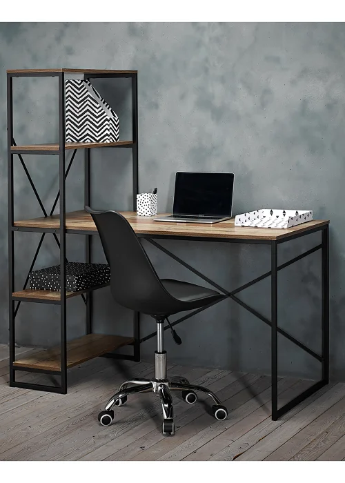 LPD Furniture Hoxton Workstation (1450x700x1300mm) - One Size Image 1
