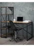 LPD Furniture Hoxton Workstation (1450x700x1300mm) - One Size Image 1
