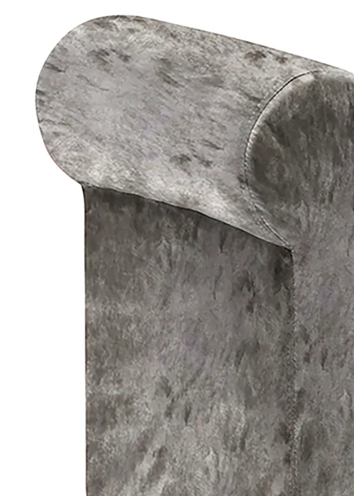 LPD Furniture Highgrove Storage Ottoman Silver (600x450x1150mm) - One Size Image 2