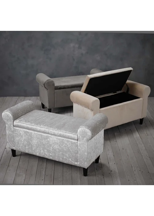 LPD Furniture Highgrove Storage Ottoman Beige (600x450x1150mm) - No Size Image 3