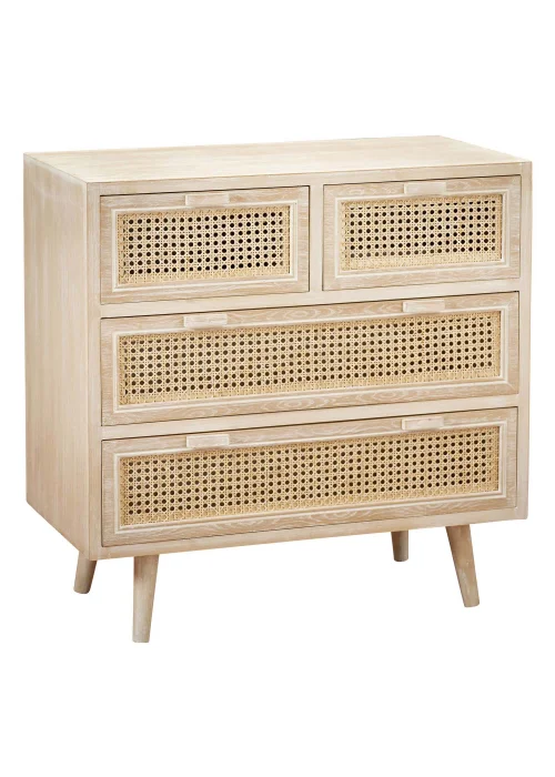 LPD Furniture Toulouse 2+2 Drawer Chest (770x390x770mm) - One Size Image 1