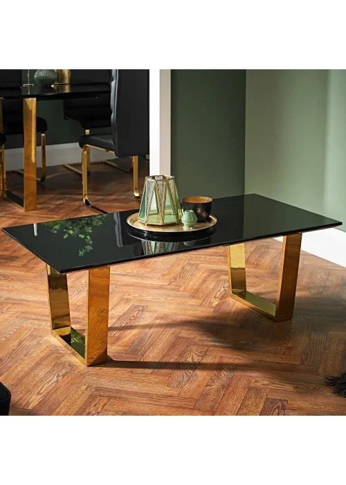 LPD Furniture Antibes Coffee Table (420x600x1200mm) - One Size Image 1