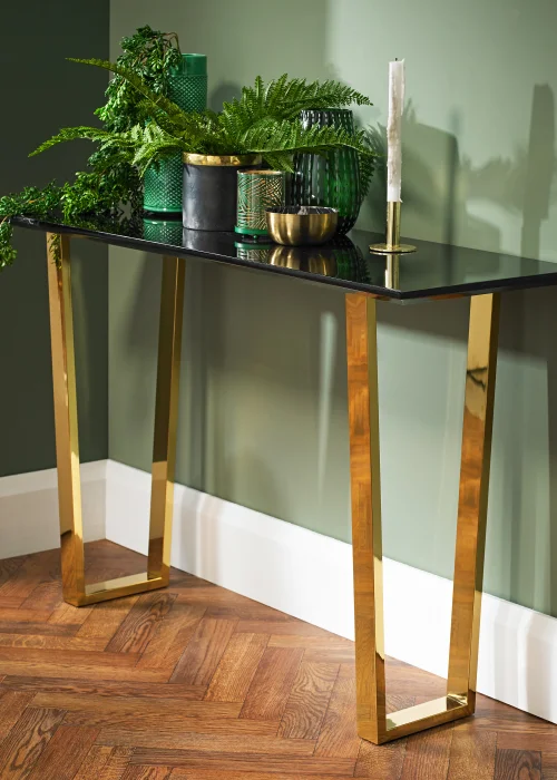 LPD Furniture Antibes Console Table (760x400x1200mm) - No Size Image 1