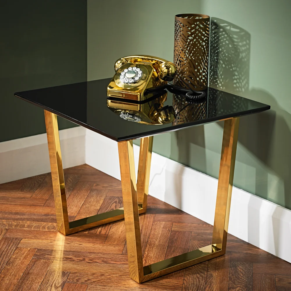 LPD Furniture Antibes Lamp Table (500x600x600mm) - No Size Image 1