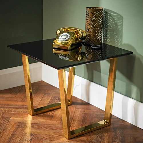 LPD Furniture Antibes Lamp Table (500x600x600mm) - No Size Image 1