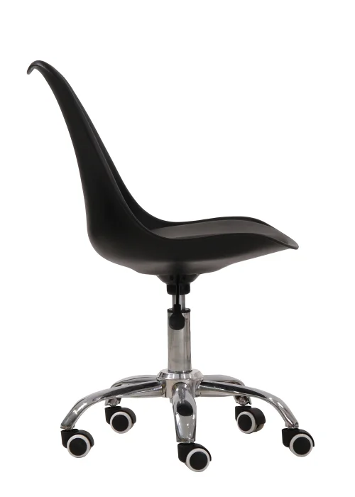 LPD Furniture Orsen Swivel Office Chair Black (960x560x570mm) - One Size Image 3