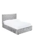 LPD Furniture Rimini Silver Bed - Double Image 1