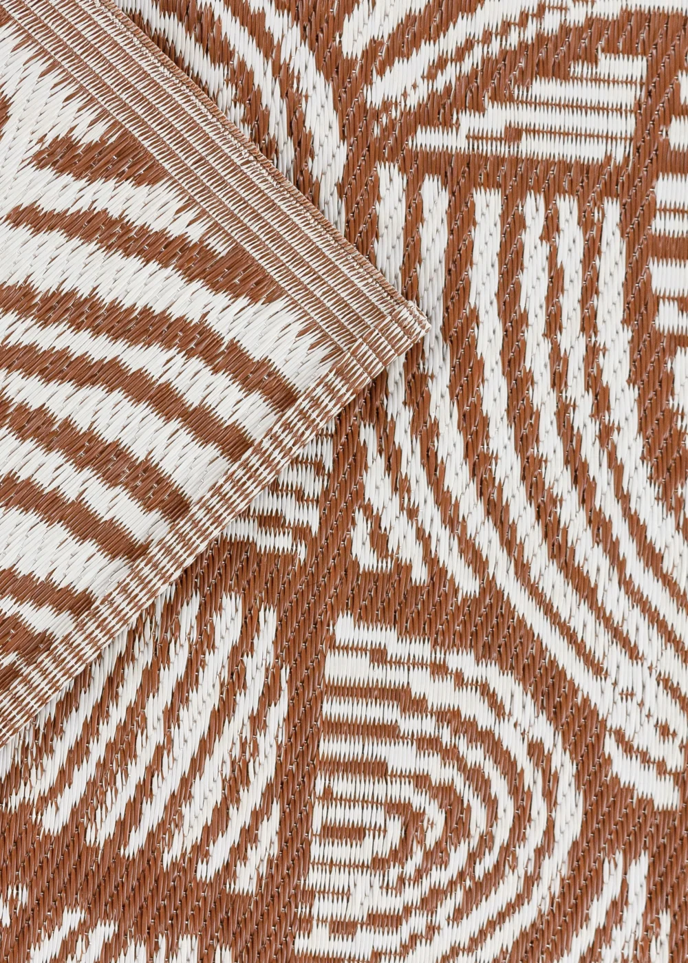 furn. Dunes 100% Recycled Reversible Outdoor Rug (120cm x 180cm) - One Size Image 5