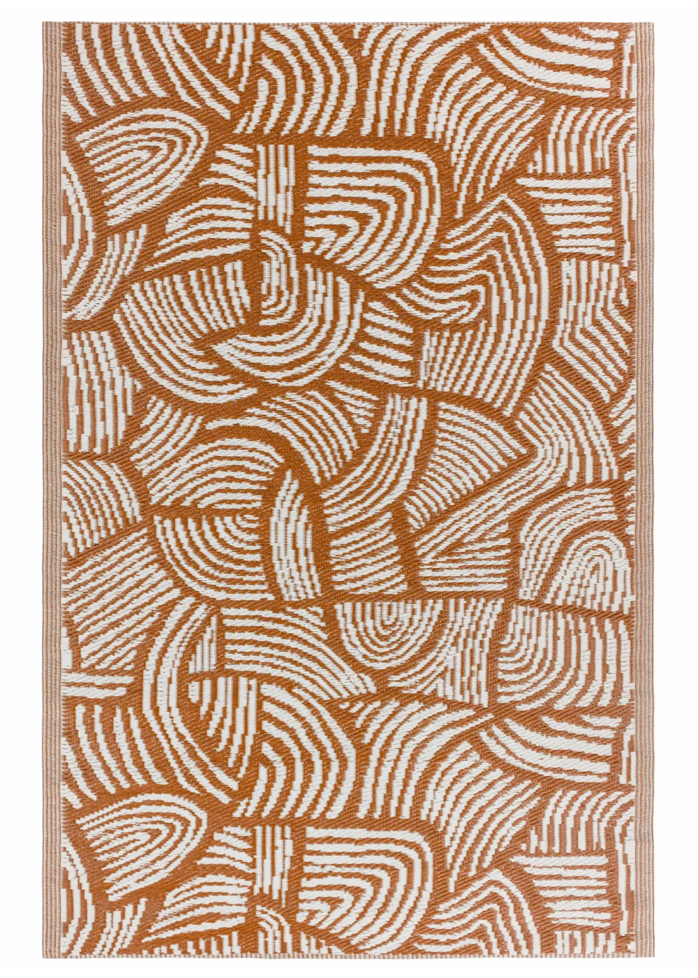 furn. Dunes 100% Recycled Reversible Outdoor Rug (120cm x 180cm) - One Size Image 1