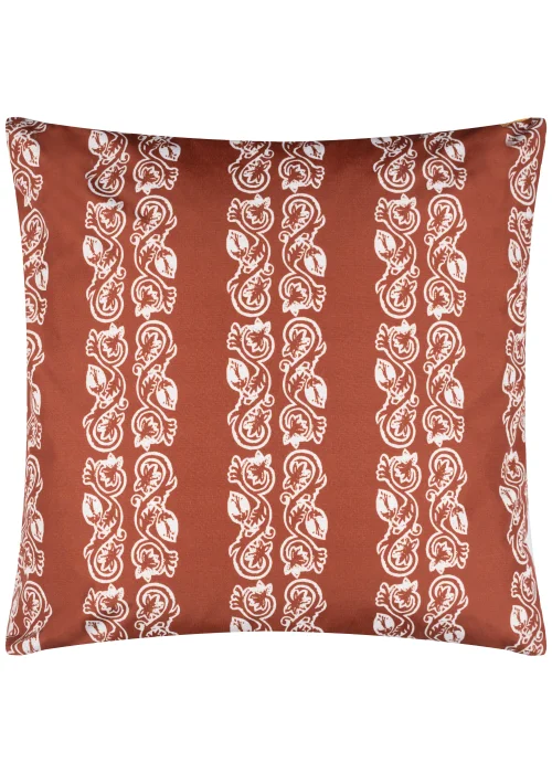 Paoletti Kalindi Stripe Outdoor Filled Cushion (55cm x 55cm x 8cm) - One Size Image 1