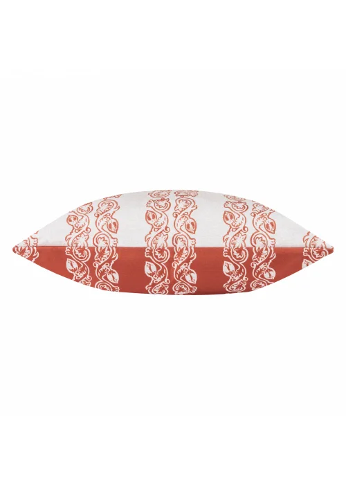 Paoletti Kalindi Stripe Outdoor Filled Cushion (55cm x 55cm x 8cm) - One Size Image 3