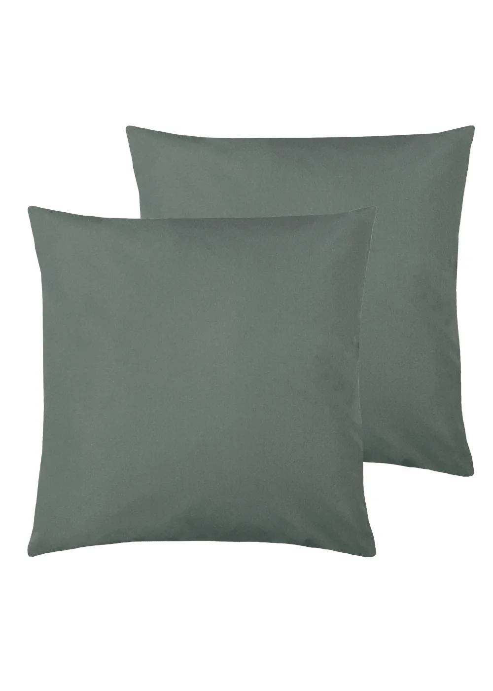 furn. Plain Reversible Outdoor Filled Cushion Twin Pack (43cm x 43cm x 8cm) - One Size Image 1