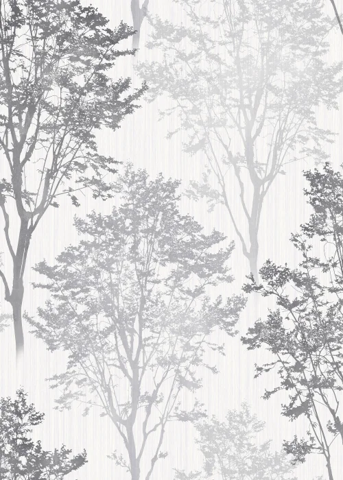 Arthouse Wildwood Mono Wallpaper - One Size Image 1