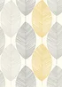 Arthouse Scandi Leaf Wallpaper - One Size Image 1