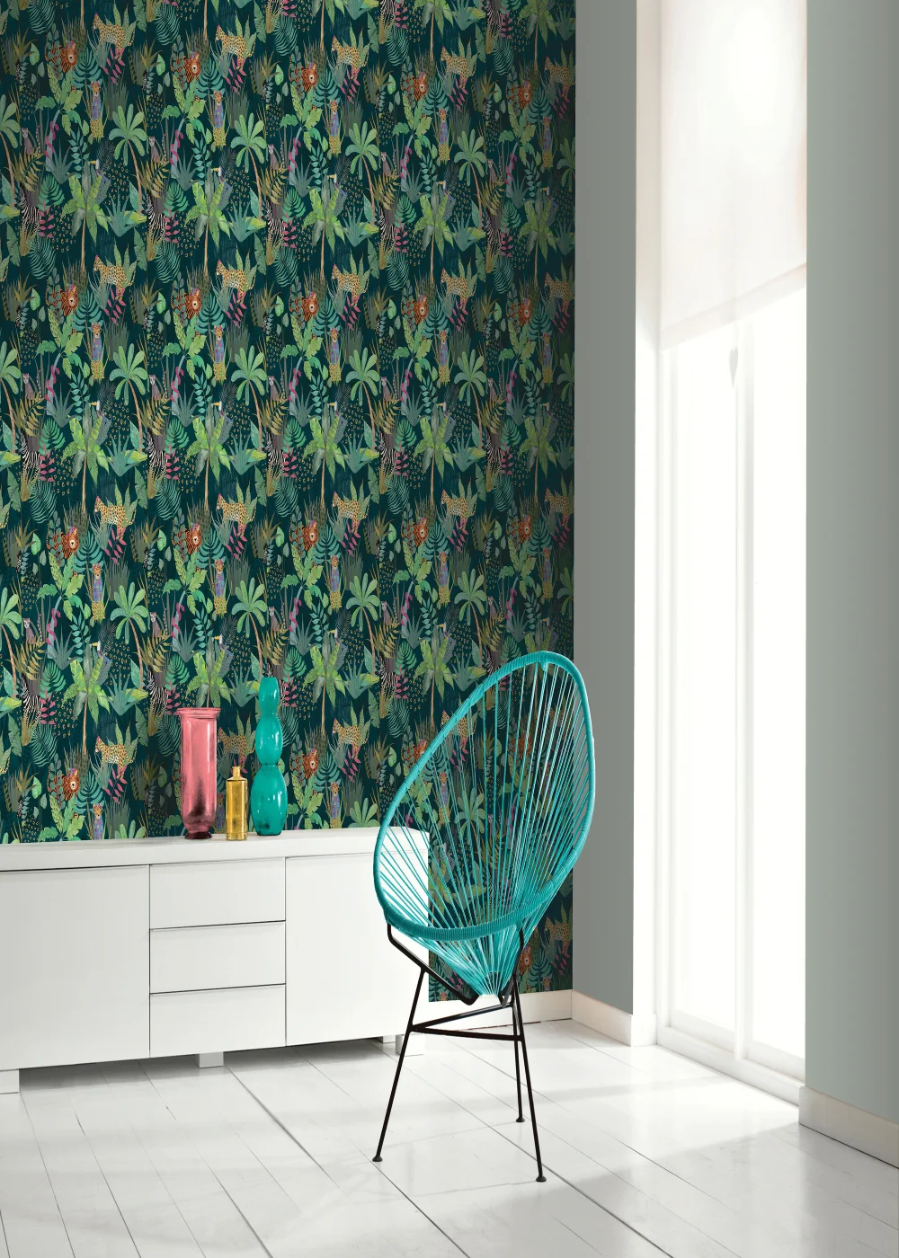 Arthouse Hidden Jungle Wallpaper - One Size Image 5