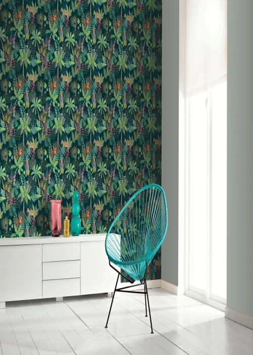 Arthouse Hidden Jungle Wallpaper - One Size Image 5