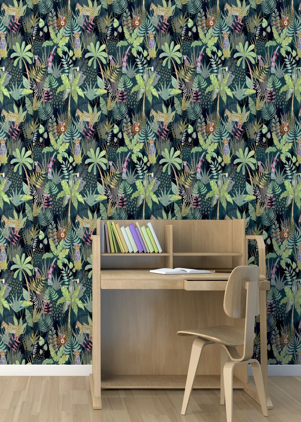 Arthouse Hidden Jungle Wallpaper - One Size Image 3