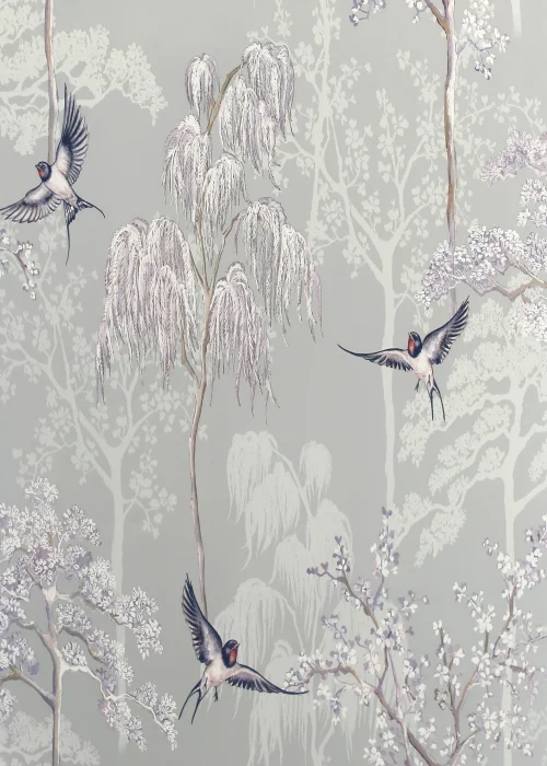 Arthouse Japanese Garden Wallpaper - One Size Image 1