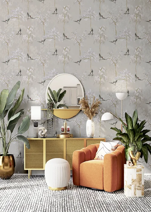 Arthouse Japanese Garden Wallpaper - One Size Image 3