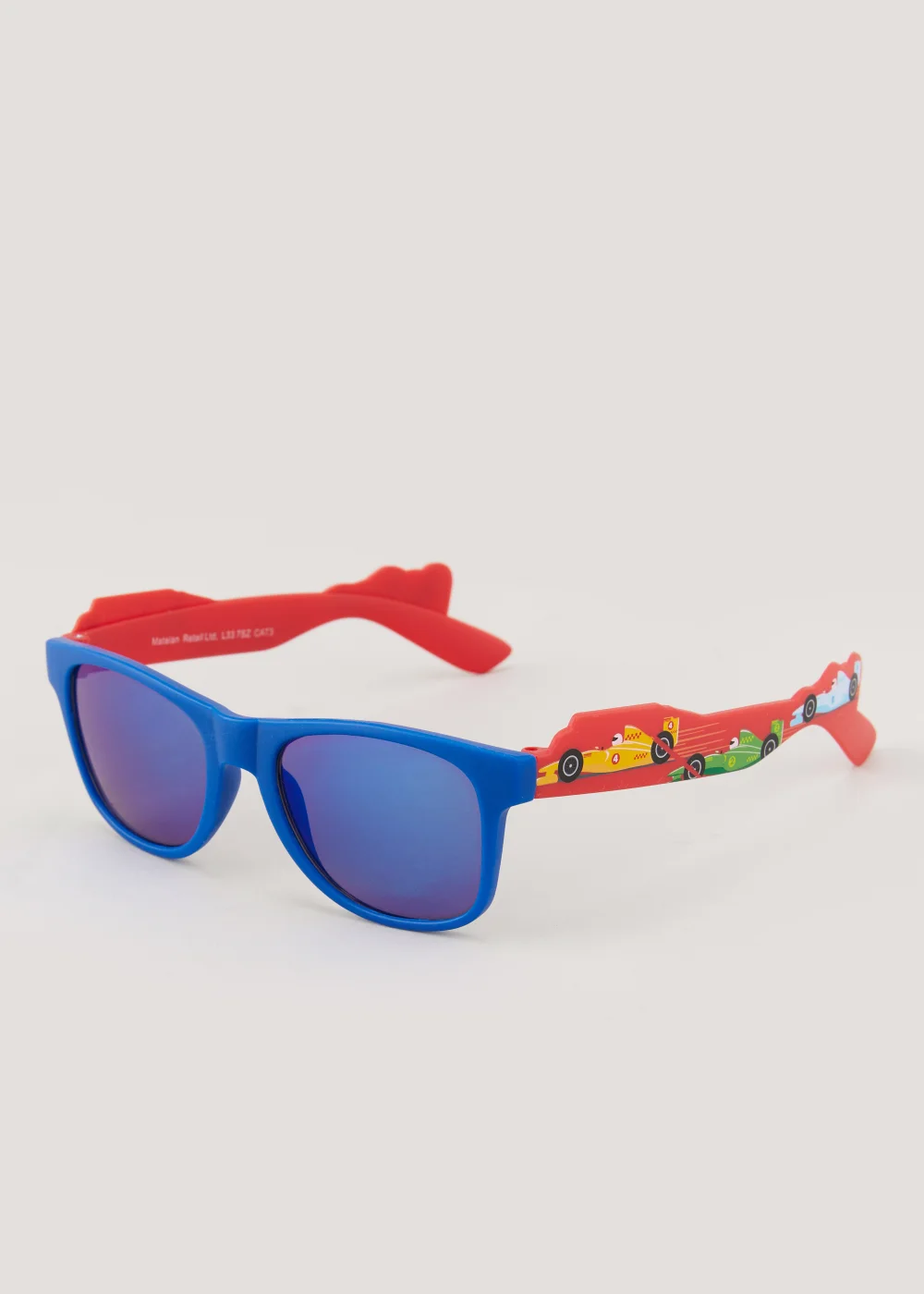 Kids Blue Car Print Nomad Sunglasses (3-10yrs) - One Size Image 1