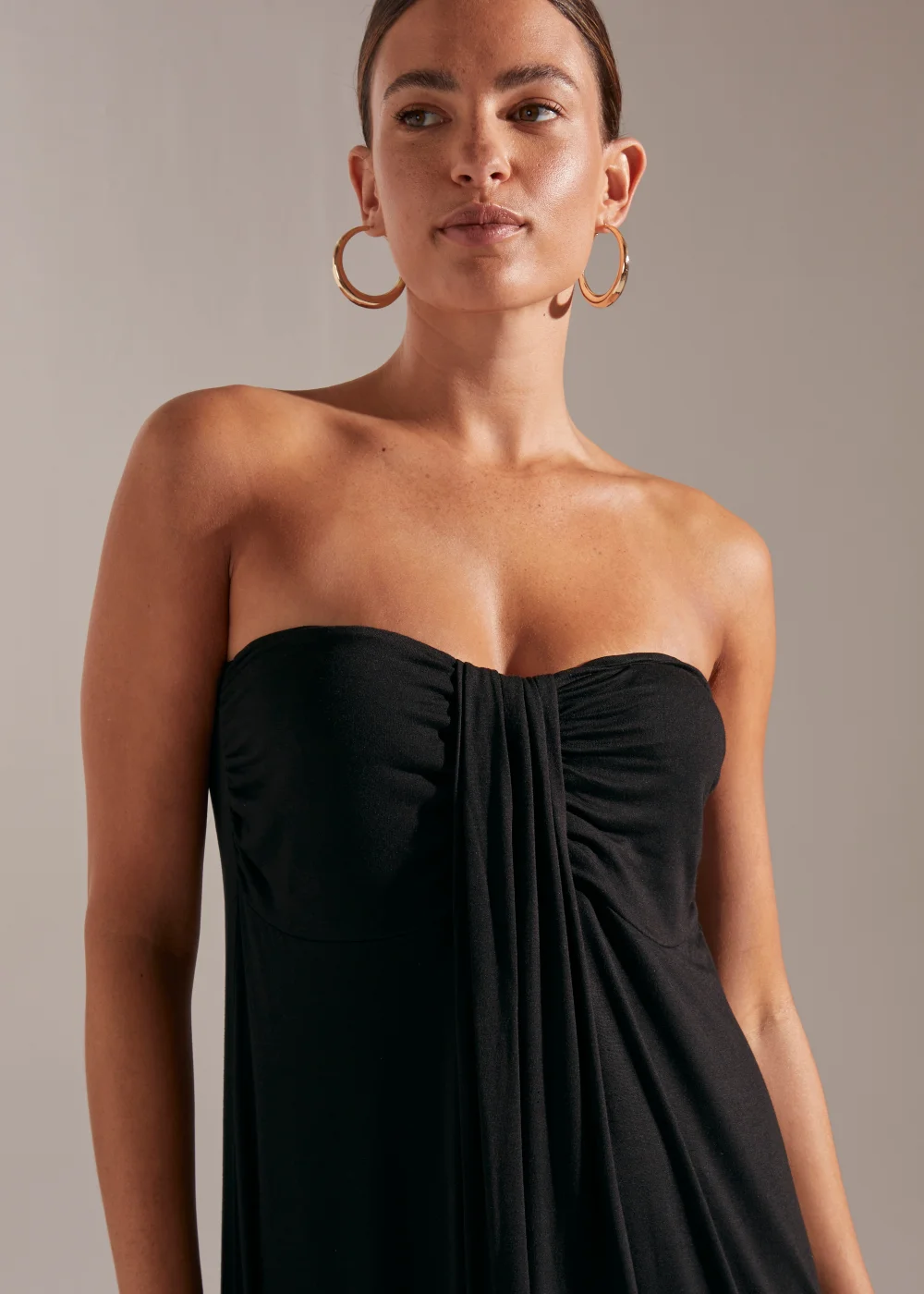 Black Knot Bandeau Dress - 8 Image 3