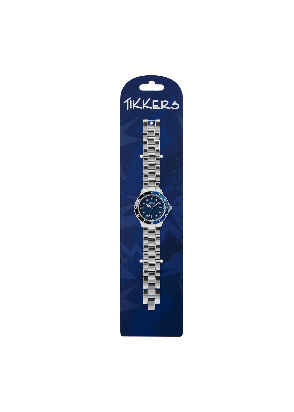 Kids Tikkers Silver Chain Link Watch - One Size Image 6