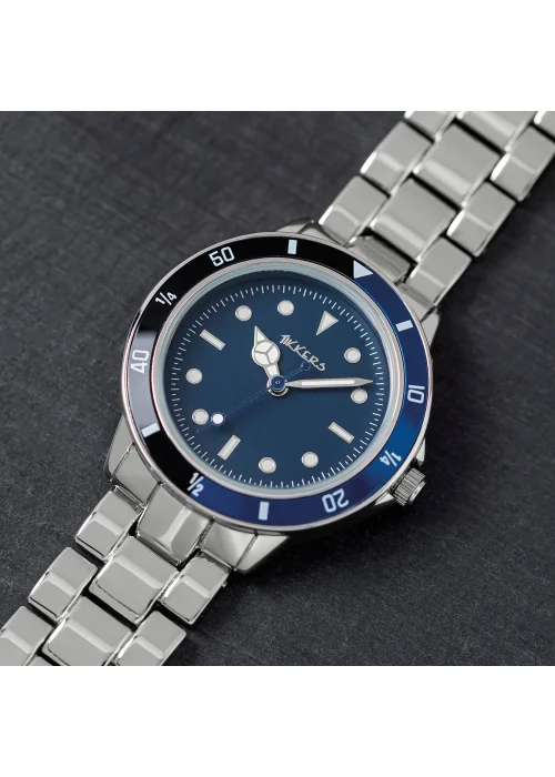 Kids Tikkers Silver Chain Link Watch - One Size Image 4