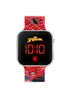 Kids Red Spider-Man LCD Tracker Watch - One Size Image 1