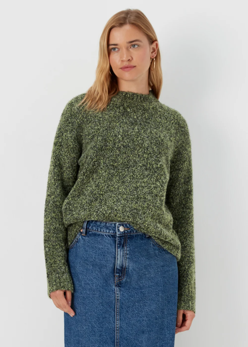 Green Twist Jumper - XS Image 1