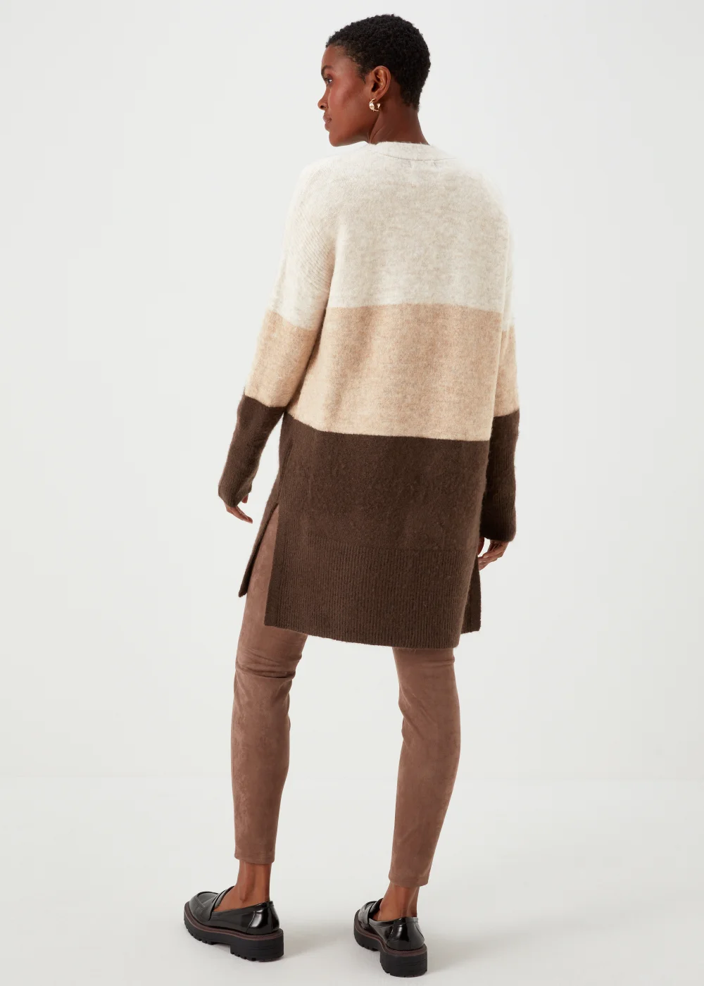 Colour Block Cardigan - XS Image 2