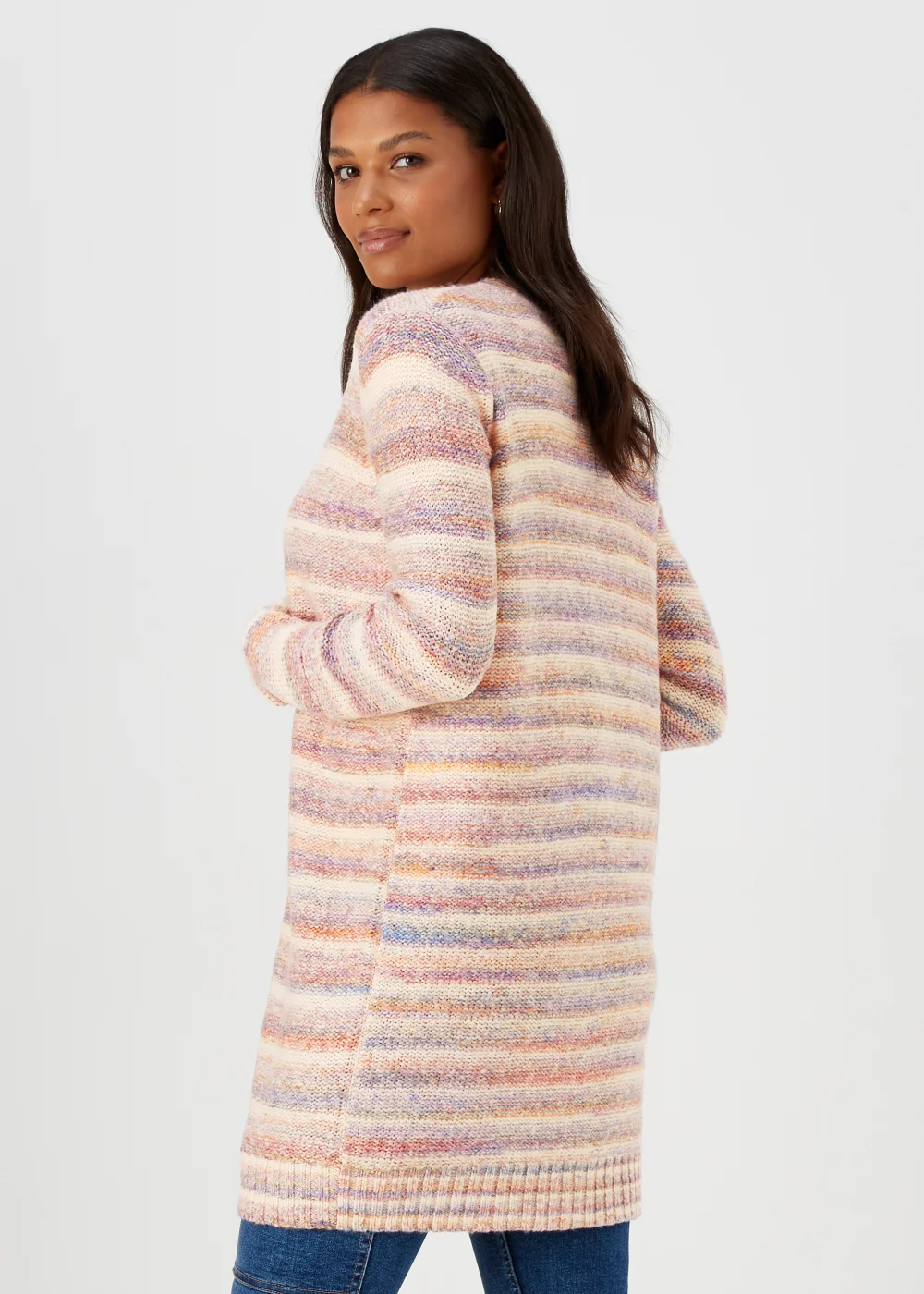 Multicoloured Yarn Cardigan - XS Image 2