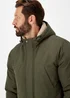 Lincoln Khaki Parka Coat - S Image 3
