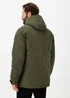 Lincoln Khaki Parka Coat - S Image 2