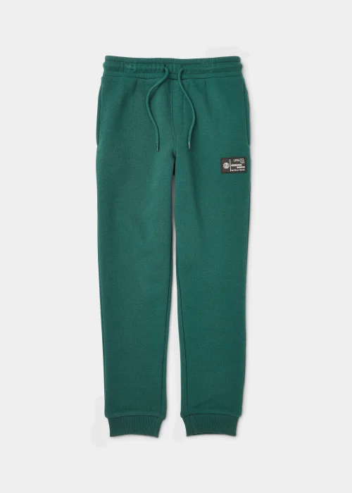 Boys Green Future Logo Joggers (4-12yrs) - Age 4 Years Image 1