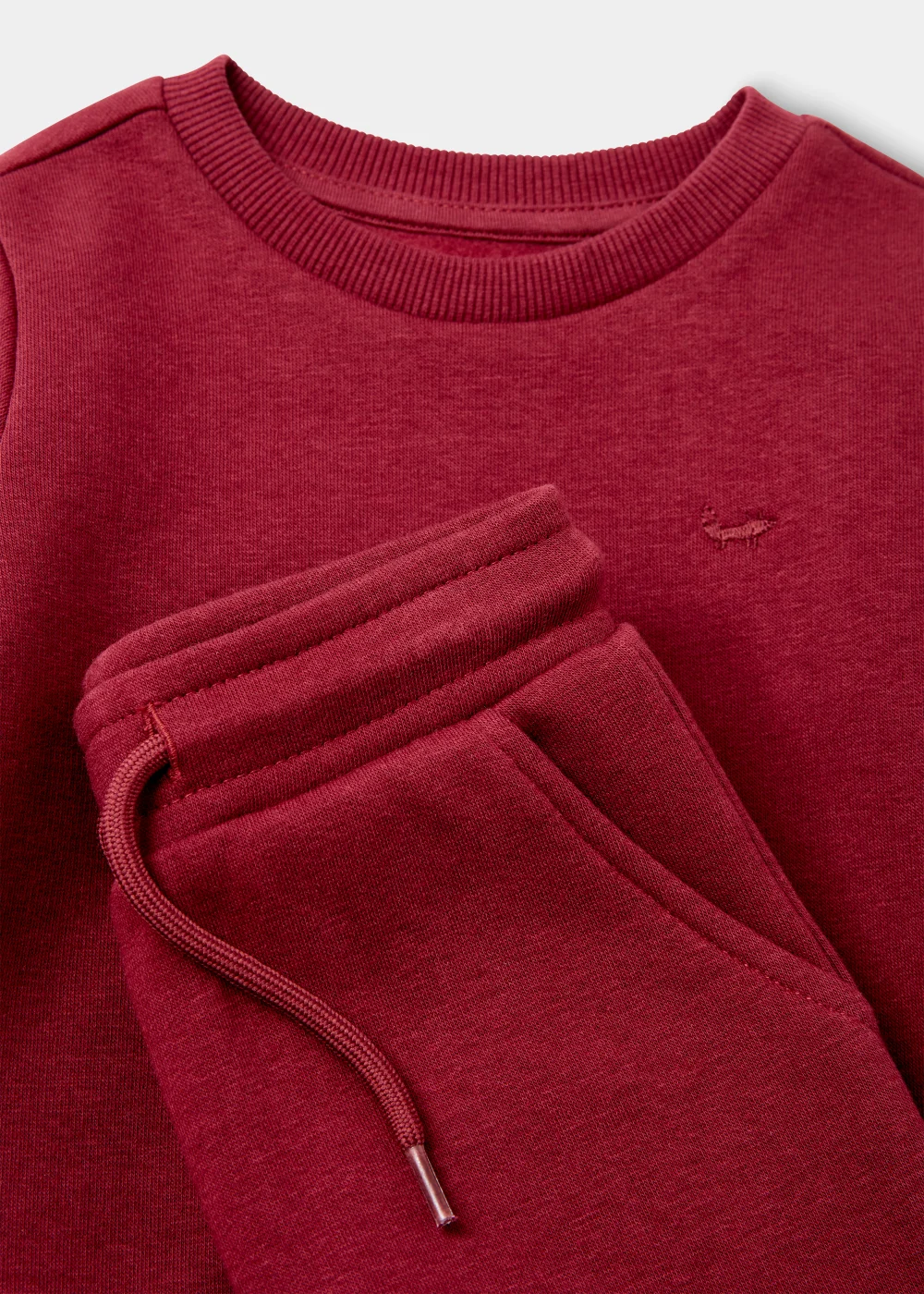 Boys Berry Crew Neck Sweatshirt & Joggers Set (9mths-6yrs) - 9-12 months Image 2