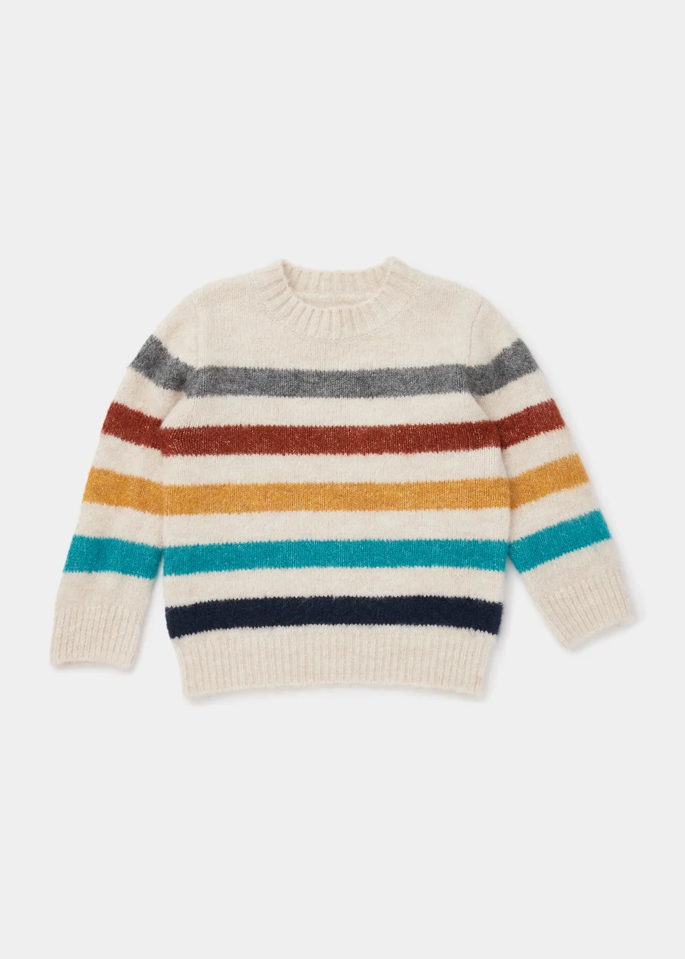 Boys Multcoloured Chunky Knitted Jumper (9mths-6yrs) - 2-3 Yrs Image 1
