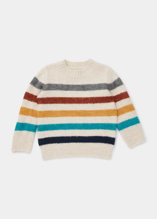 Boys Multcoloured Chunky Knitted Jumper (9mths-6yrs) - 2-3 Yrs Image 1