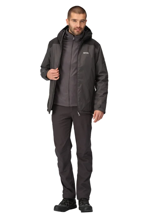Regatta Thornridge II Black Waterproof Jacket - S Image 1