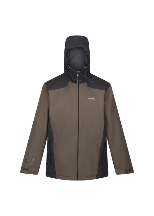 Regatta Thornridge II Khaki Waterproof Jacket - S Image 3