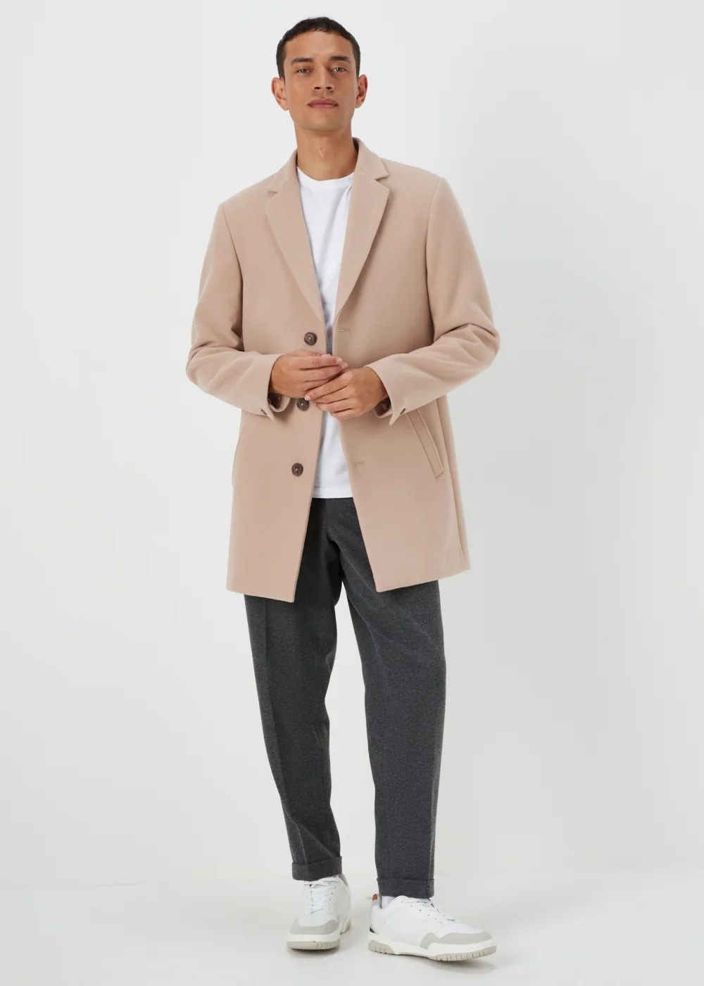 Taylor & Wright Stone Overcoat - S Image 4